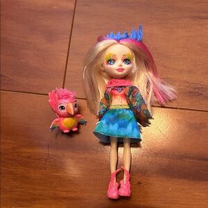 Enchantimals Peeki Parrot Doll